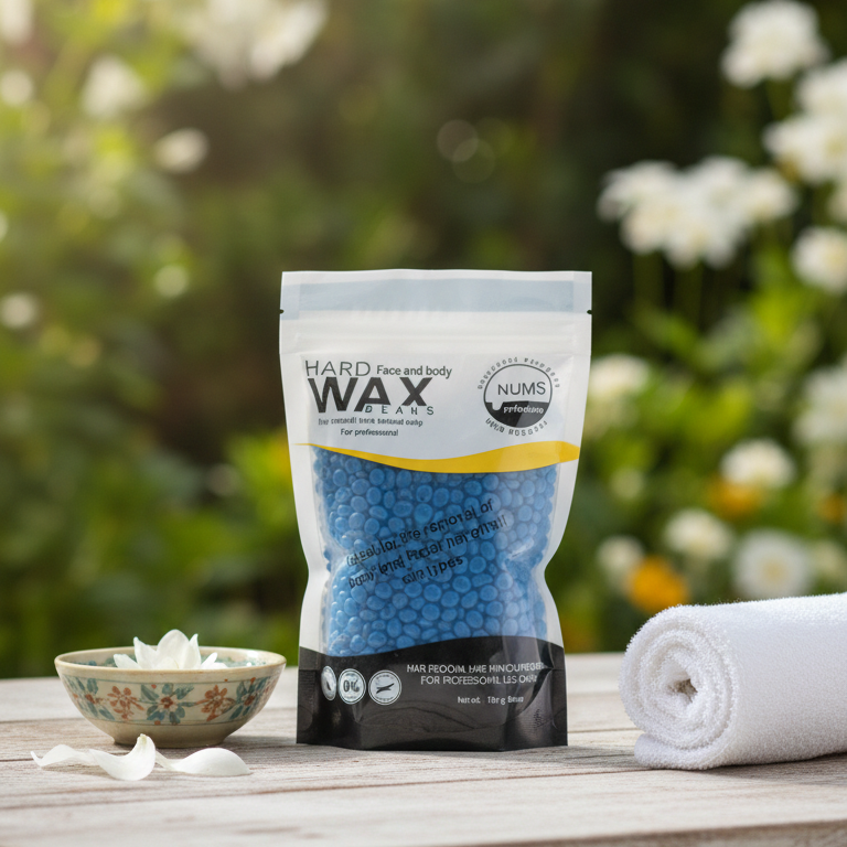 NUMS Professional Hard Wax Beans – 100g Stripless Face & Body Hair Removal
