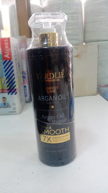 Yardlie Argan Oil Shampoo (750ml) – Professional Hair Loss & Repair Therapy
